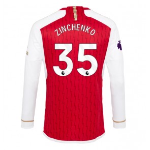 Maillot de foot Arsenal Oleksandr Zinchenko #35 Domicile 2023-24 Manche Longue